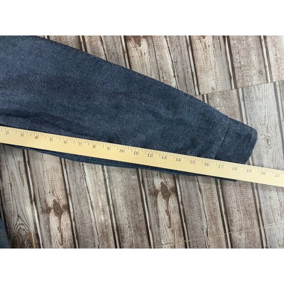 Wrangler Western Deadstock Corduroy Collar lined Denim Jacket SZ 38/ M New VTG 7 - Picture 4 of 8